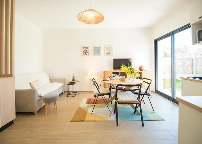 Escapade A 2 Bassin Arcachon - Jardin - Wifi شقة غوجان-ميستراس